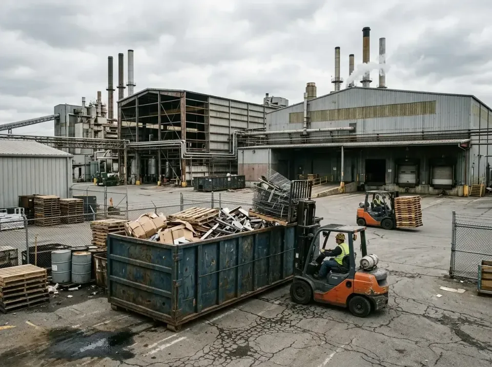 industrial-factory-scrap-conta-003 — frequently asked questions, Cheap Roll-off Dumpster Rentals in Trenton, IL